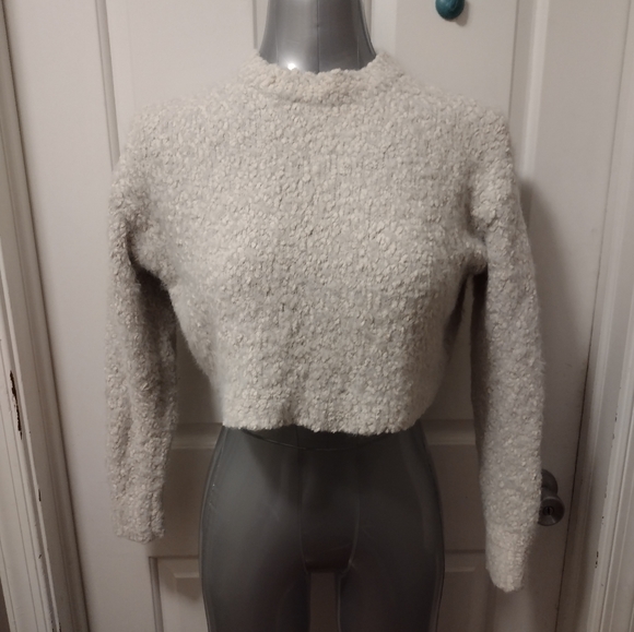 Arizona Jeans Womens Cream Sweater Sz XS - Picture 6 of 6